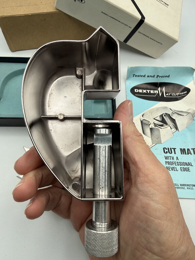 Dexter #3 Mat Cutter Russell Hariington Cutlery w/Box Instructions /ro