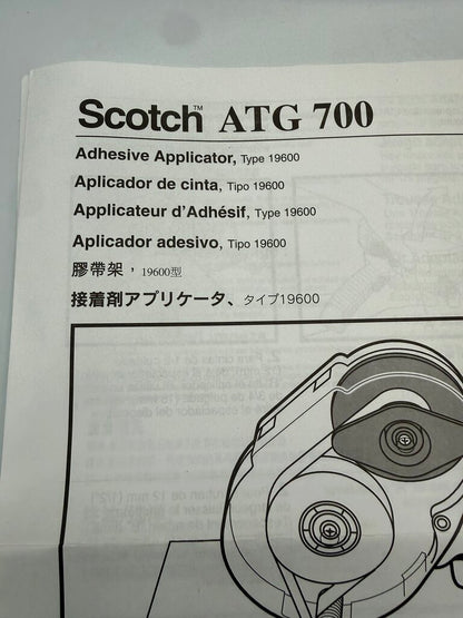 Scotch ATG 700 Adhesive Applicator in Box w/Instructions /ro