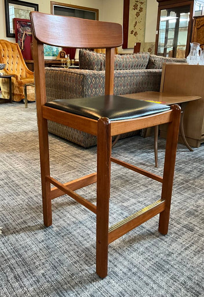 Pair of Mid-Century Danish Bar Stools