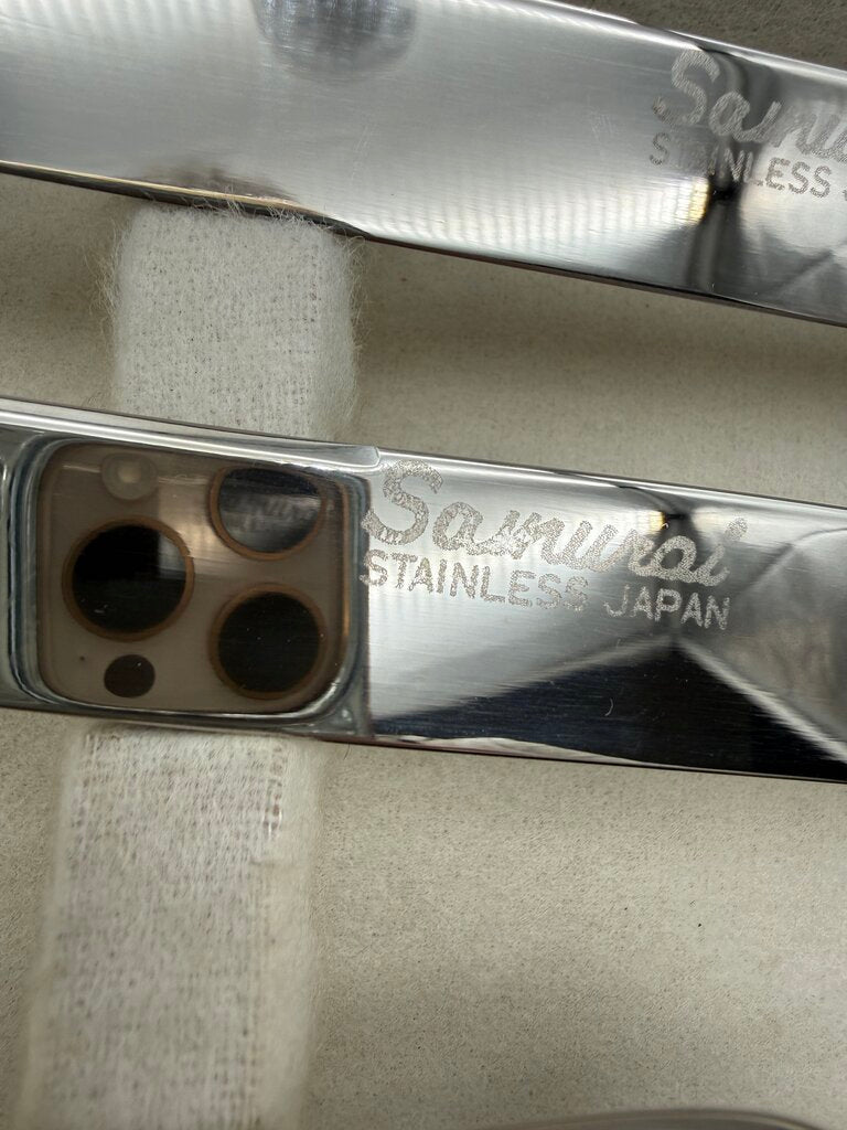 VTG Samurai Cutlery 3 pc Stainless Steel Carving Set Pioneer Products /rw
