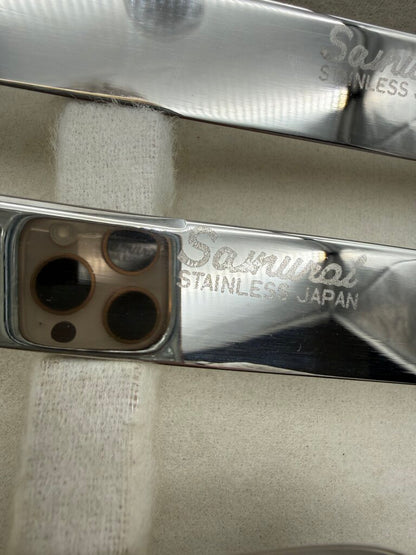 VTG Samurai Cutlery 3 pc Stainless Steel Carving Set Pioneer Products /rw