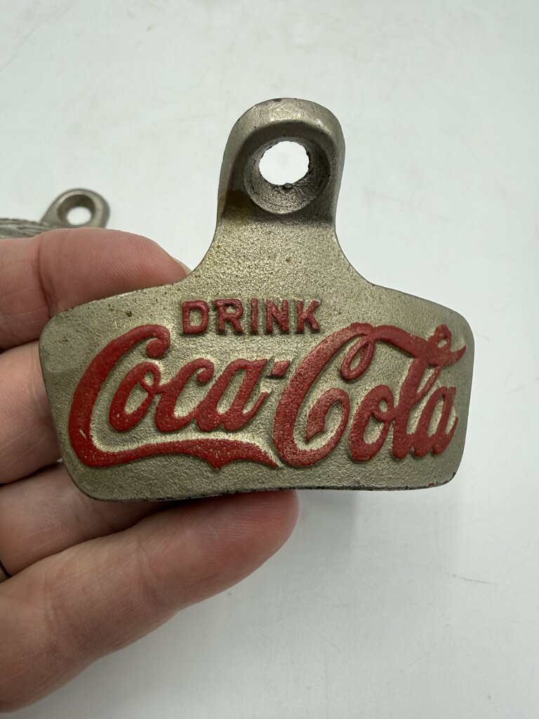 Set of 2 VTG Coca-Cola Starr X Wall Mount Bottle Opener /ro