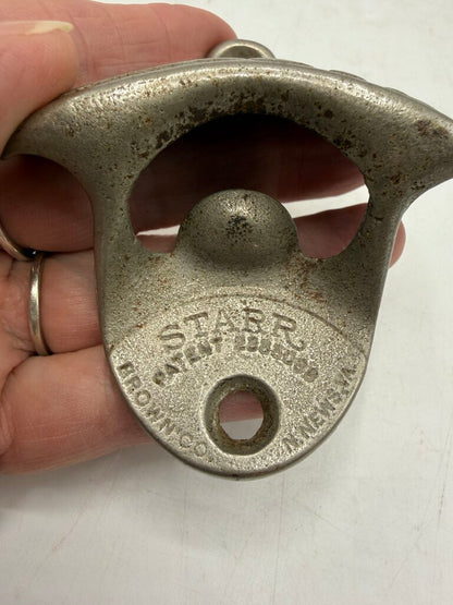 Set of 2 VTG Coca-Cola Starr X Wall Mount Bottle Opener /ro