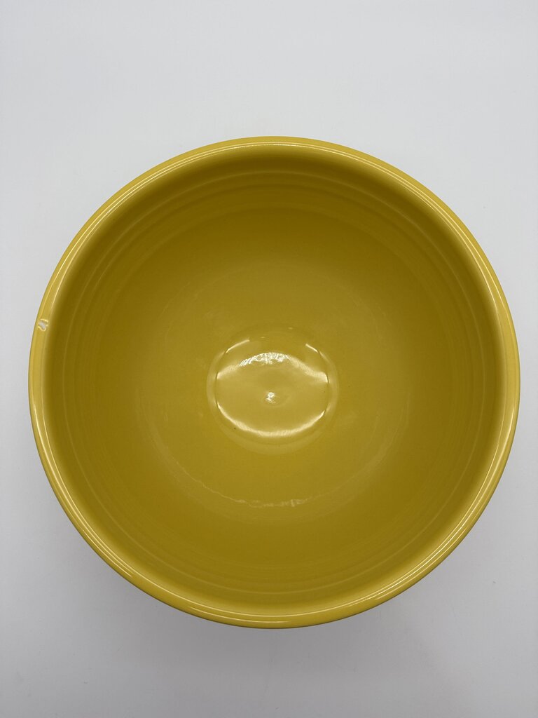 Fiesta HLC Yellow Footed 10” dia Mixing Bowl /rb