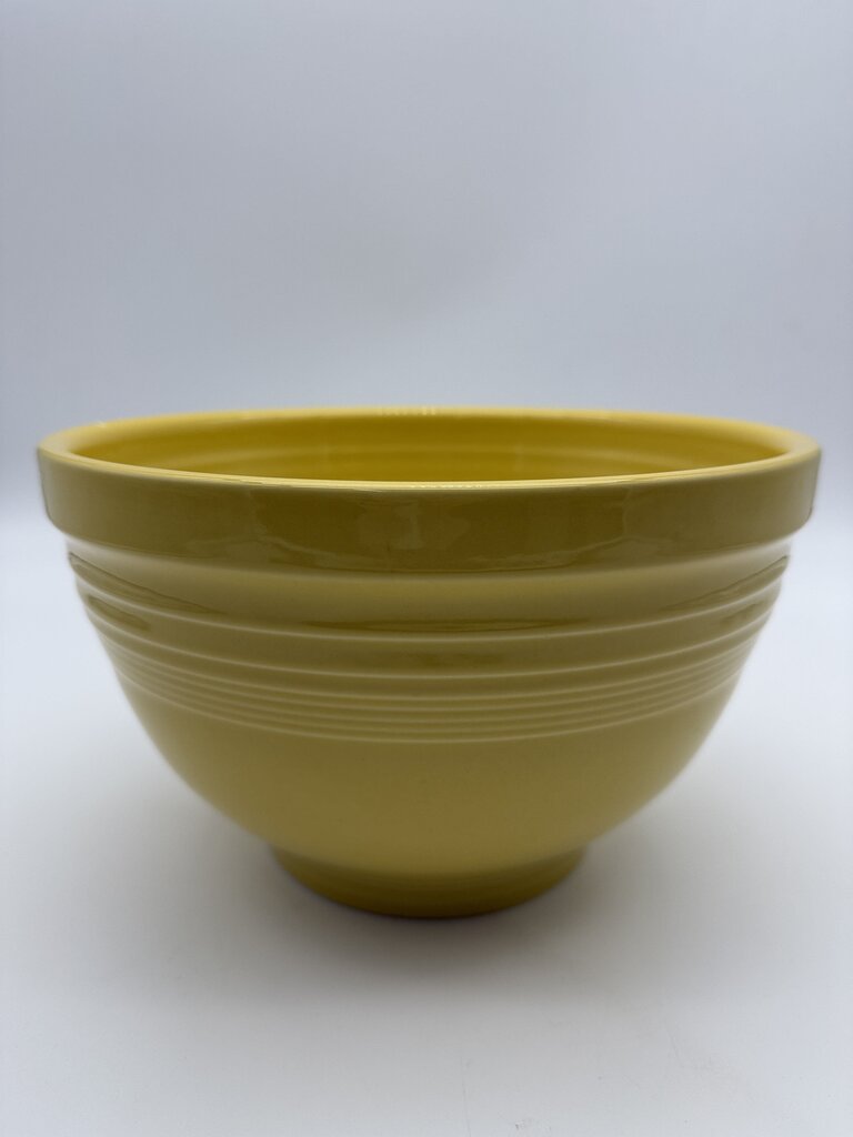 Fiesta HLC Yellow Footed 10” dia Mixing Bowl /rb