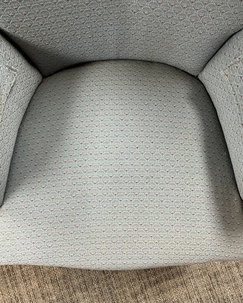Blue Accent Arm Chair