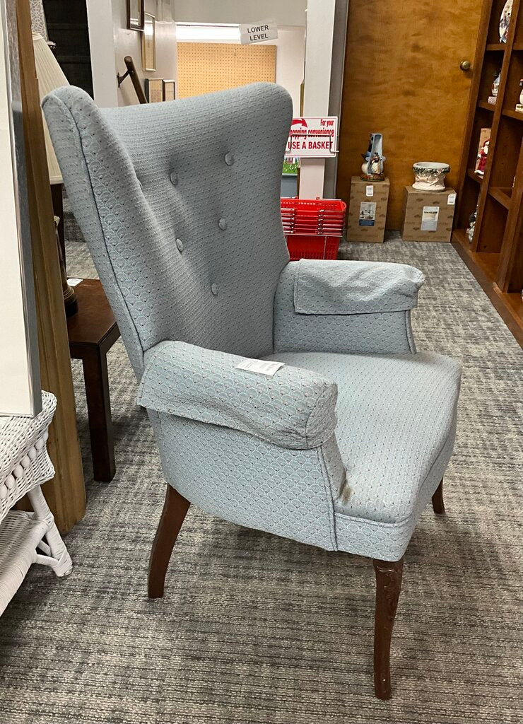 Blue Accent Arm Chair