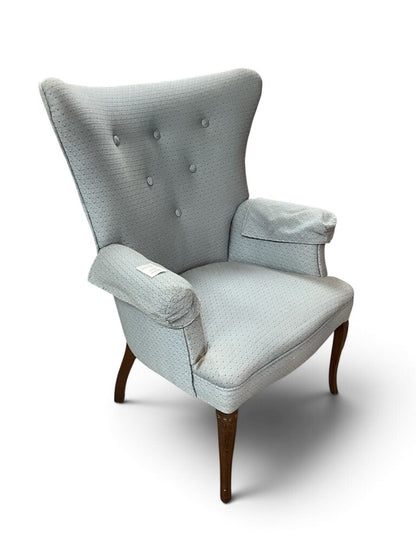 Blue Accent Arm Chair