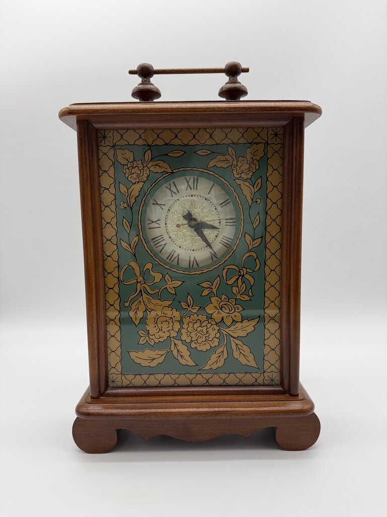 VTG Carl Forslund Quaint American Electric Mantel Clock /ro