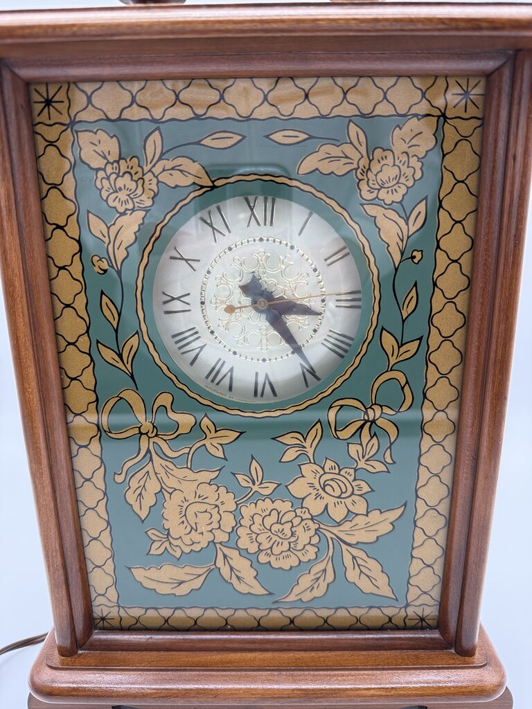 VTG Carl Forslund Quaint American Electric Mantel Clock /ro