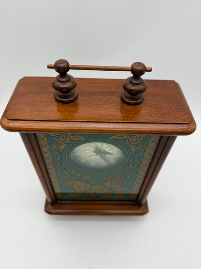 VTG Carl Forslund Quaint American Electric Mantel Clock /ro