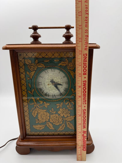 VTG Carl Forslund Quaint American Electric Mantel Clock /ro