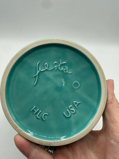 Fiesta Turquoise Utensil Holder by Homer Laughlin /rb