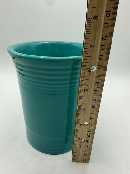 Fiesta Turquoise Utensil Holder by Homer Laughlin /rb