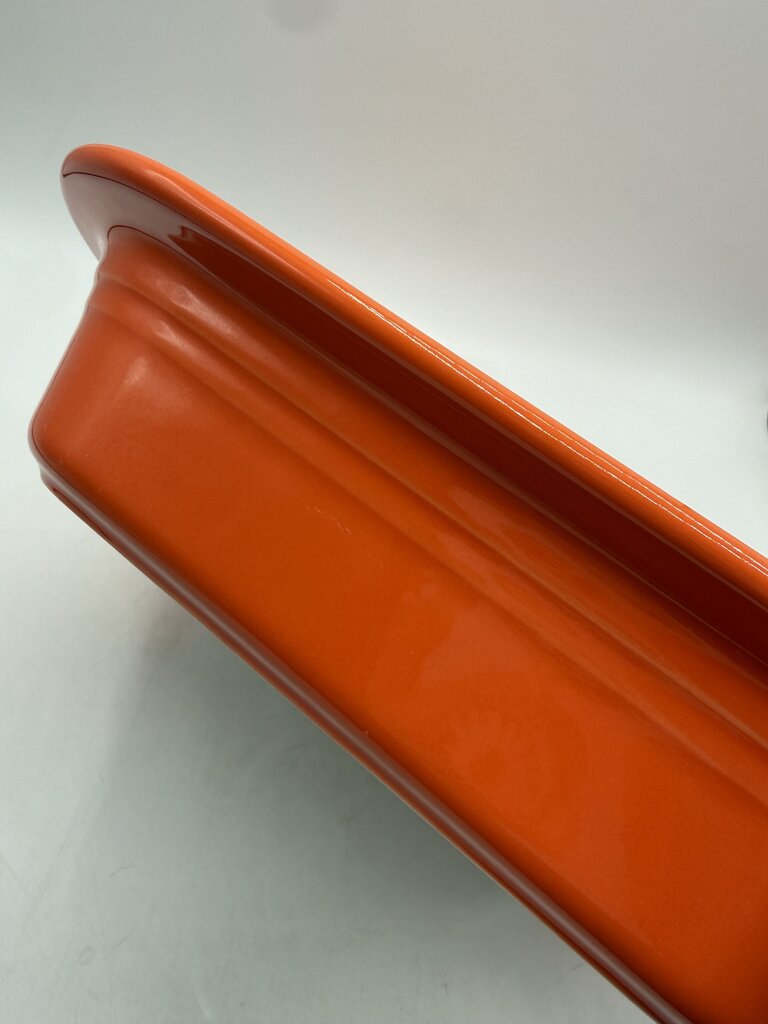 Homer Laughlin Fiesta Persimmon 10.5” Square Serving Dish /rb