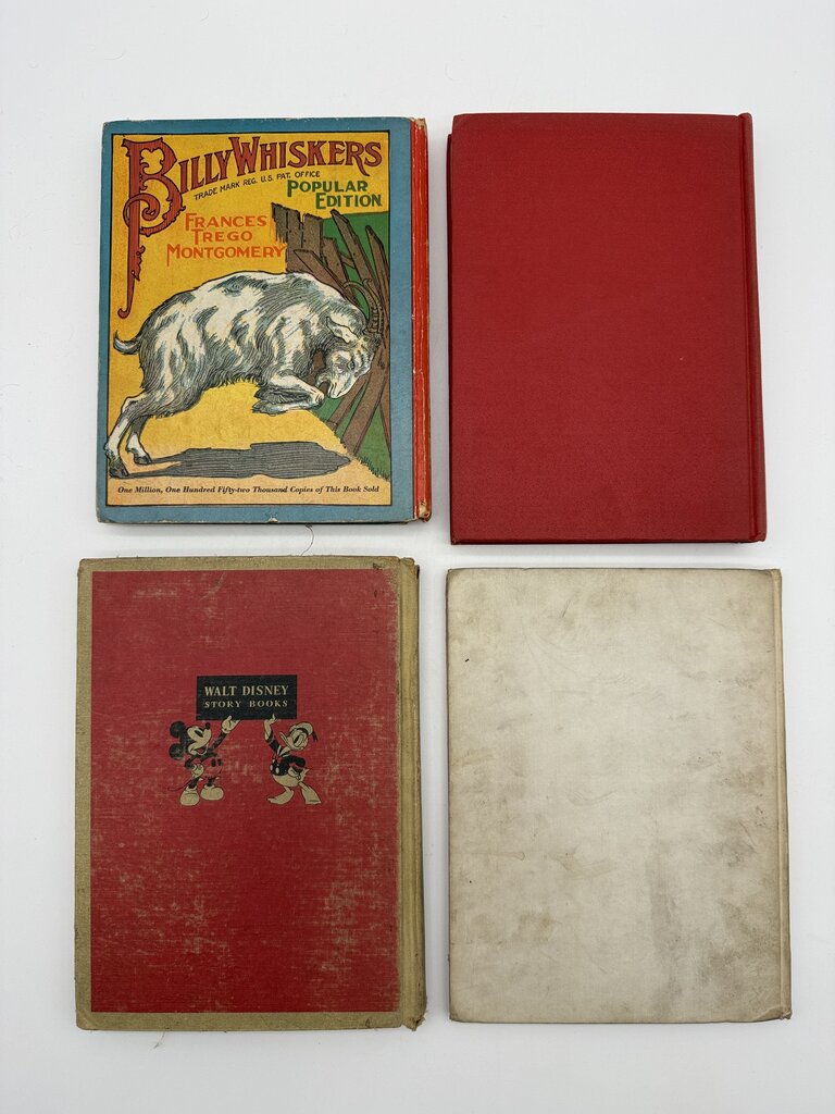 Antique Set of 4 Hard Cover Children’s Books /rb