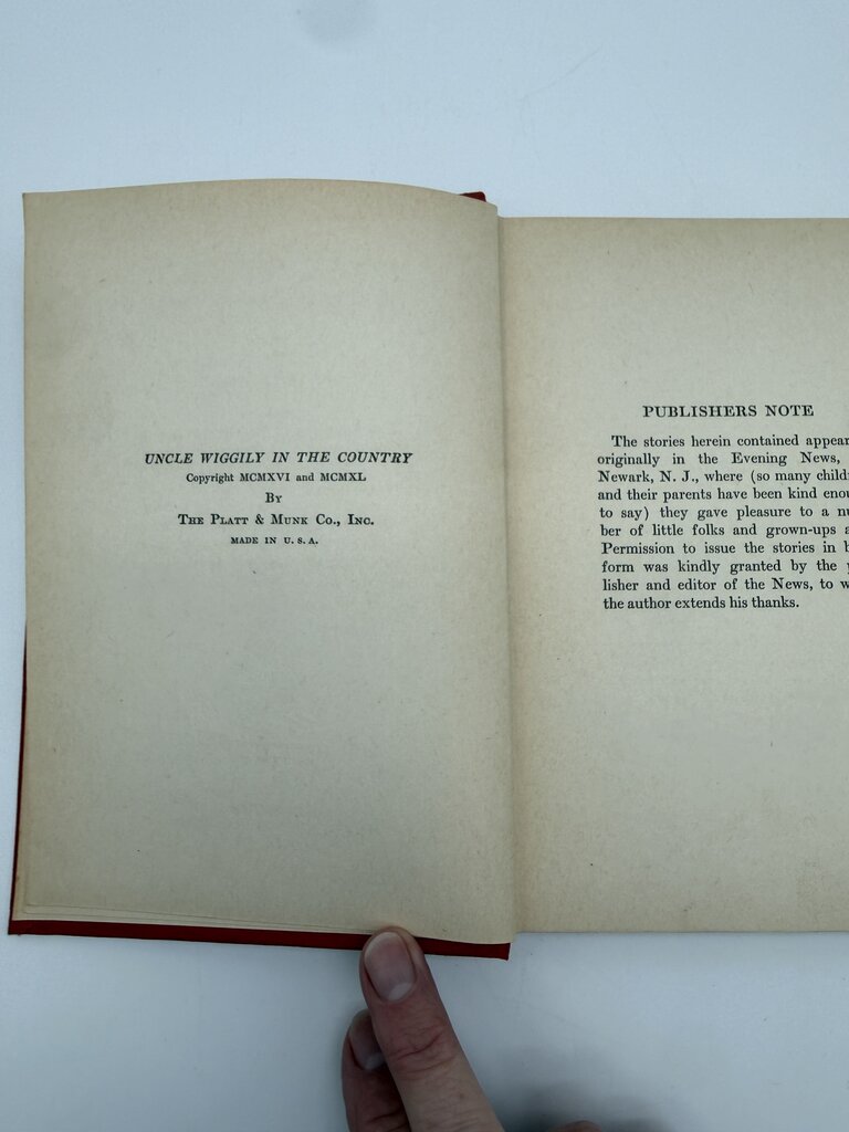 Antique Set of 4 Hard Cover Children’s Books /rb