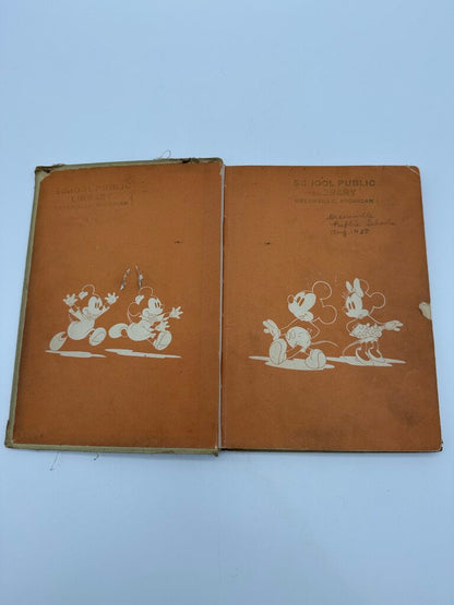 Antique Set of 4 Hard Cover Children’s Books /rb