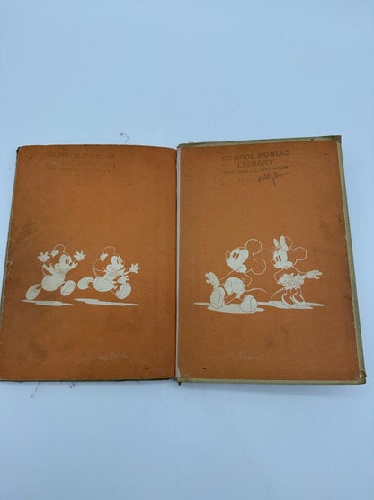Antique Set of 4 Hard Cover Children’s Books /rb