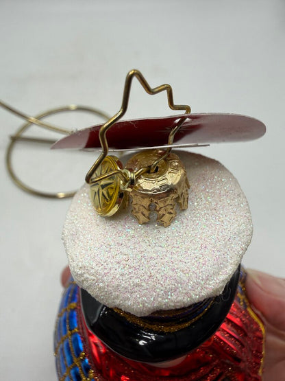 Christopher Radko Jolly All A-Round Snowman Ornament /ro