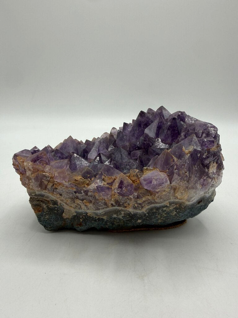Raw Amethyst Cluster Crystal Geode Purple Quartz Points /ro