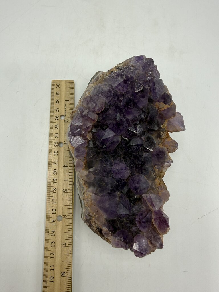 Raw Amethyst Cluster Crystal Geode Purple Quartz Points /ro