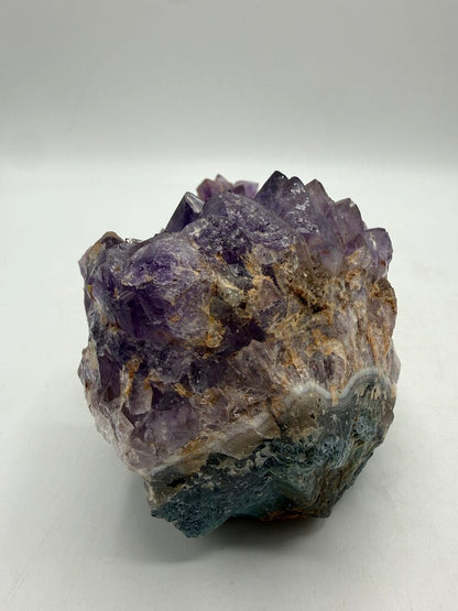 Raw Amethyst Cluster Crystal Geode Purple Quartz Points /ro