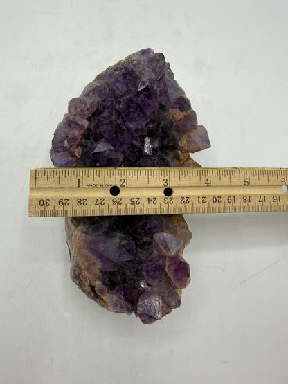 Raw Amethyst Cluster Crystal Geode Purple Quartz Points /ro