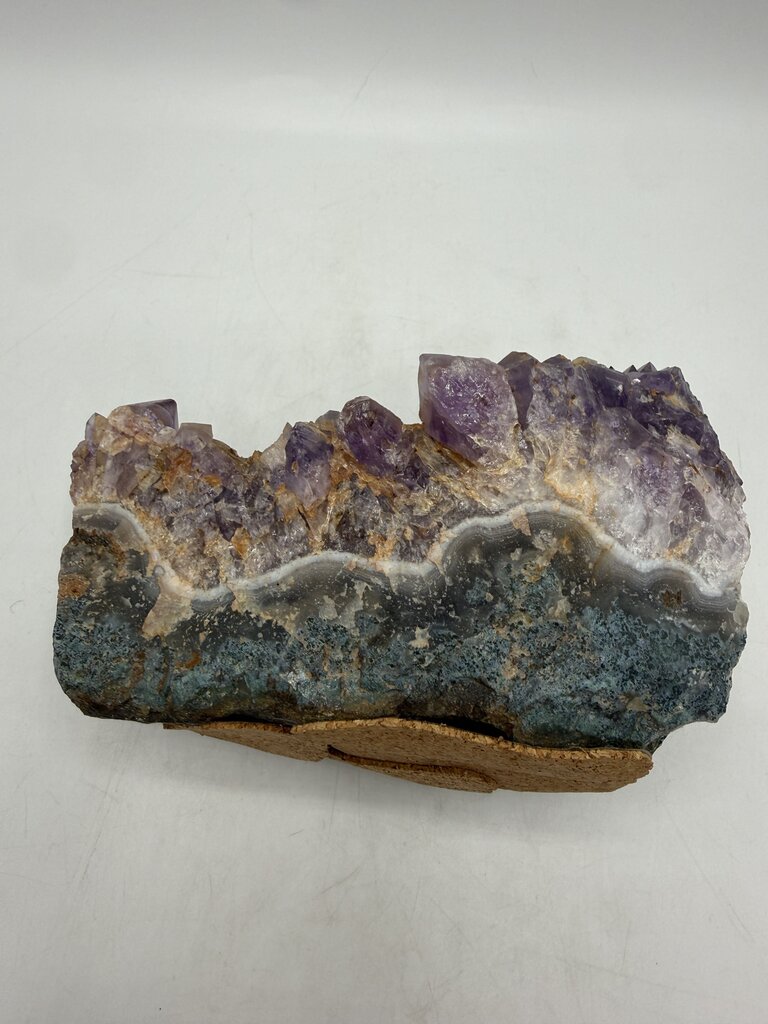 Raw Amethyst Cluster Crystal Geode Purple Quartz Points /ro