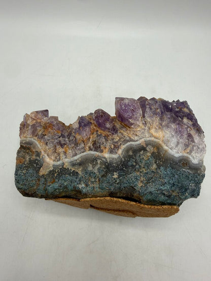 Raw Amethyst Cluster Crystal Geode Purple Quartz Points /ro