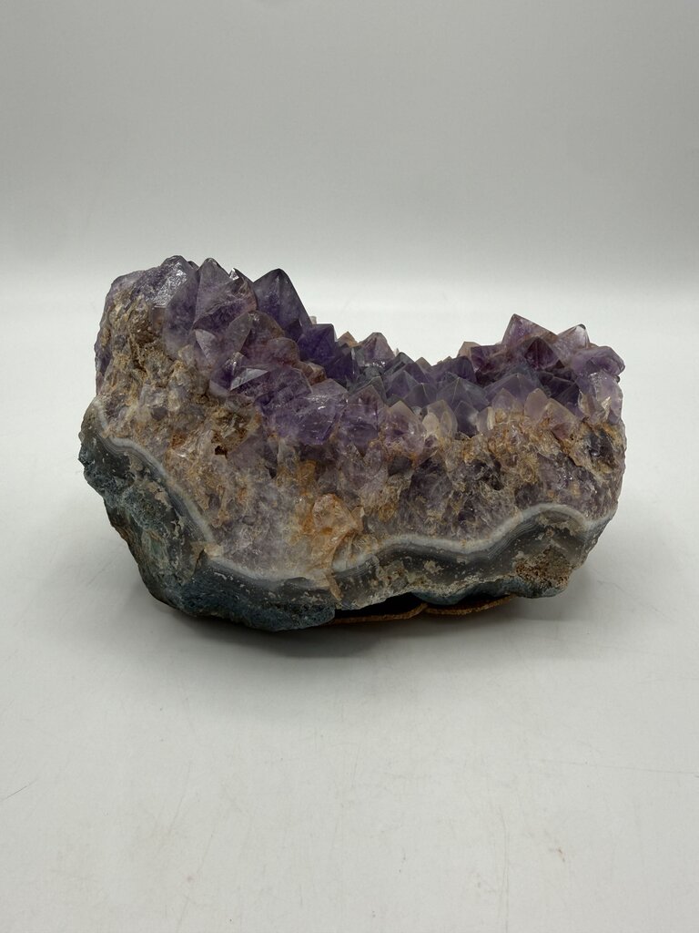 Raw Amethyst Cluster Crystal Geode Purple Quartz Points /ro