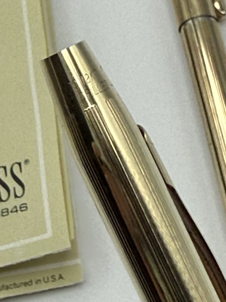 VTG set of 2 Cross 12KT Gold Filled Mechanical Pencils /ro