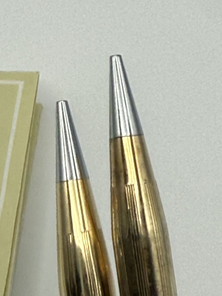 VTG set of 2 Cross 12KT Gold Filled Mechanical Pencils /ro