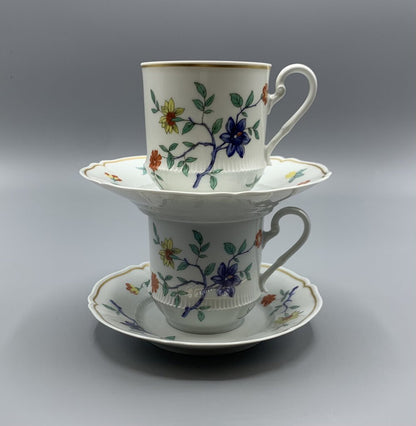 Vintage Haviland Limoges ”Shalimar” Cup and Saucer Set/2 /hg