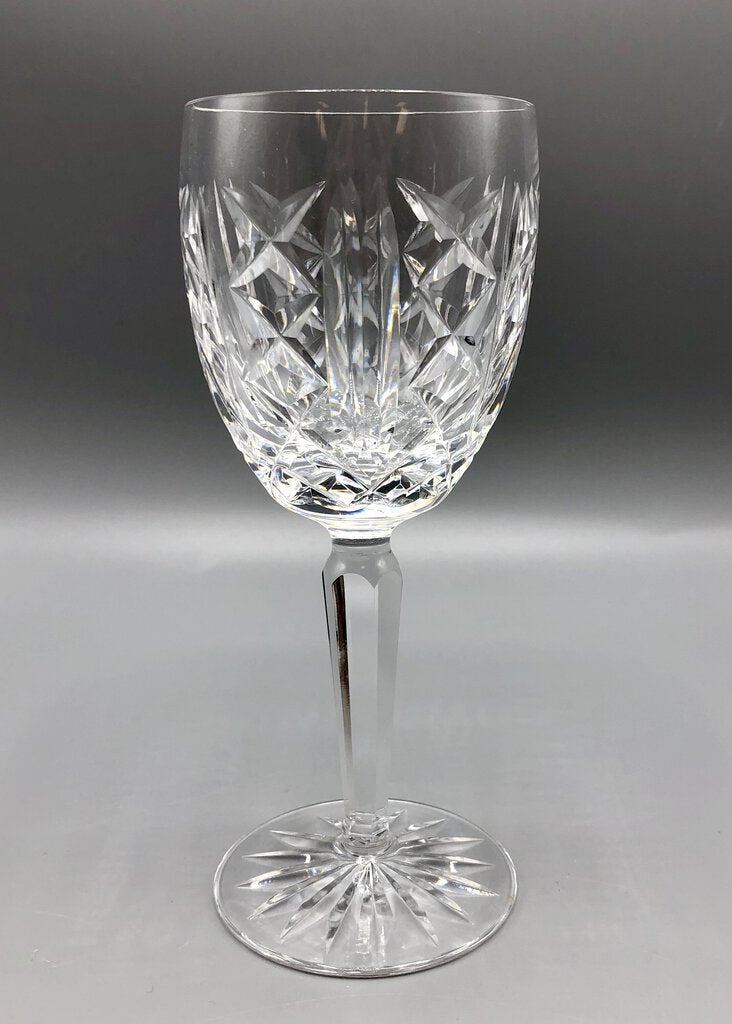 Waterford Crystal “Glengarriff” 6 1/2” Claret Wine Glass /b