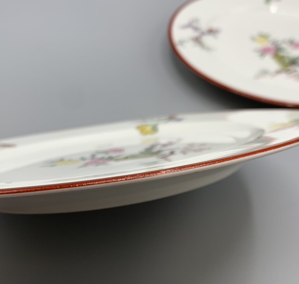 Jean Pouyat Limoges “Oriental” Salad Plates Set/2 hg