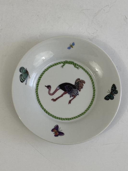 Rare Lynn Chase Designs Inc. “Jungle Party” Children’s Saucer 6 7/8” /r