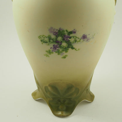 13 inch Two-Handled Royal Teplitz Art Nouveau Vase Made in Austria /g