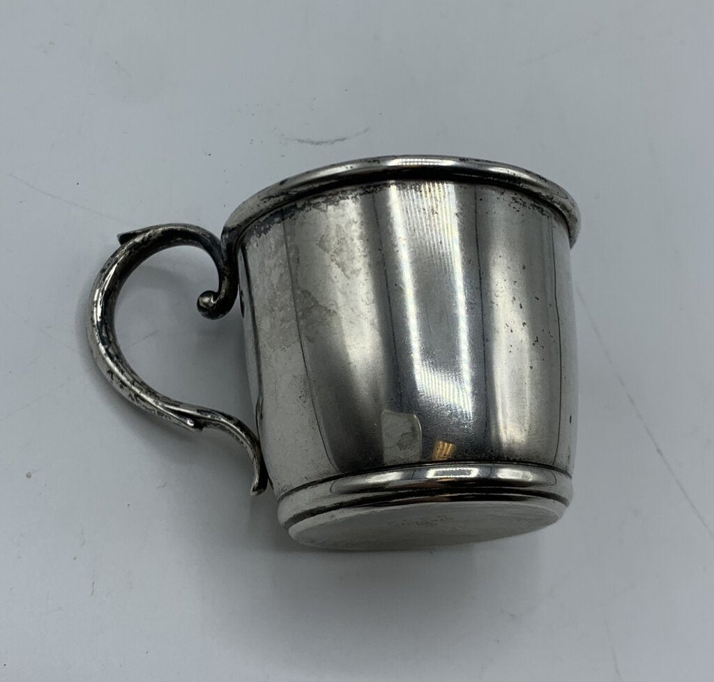 Vintage Weidlich Sterling Spoon Co. Baby Cup /hg