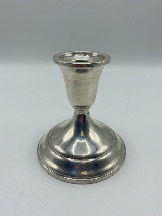 Towle Sterling Silver Weighted One Candlestick Holder Model #50 /r