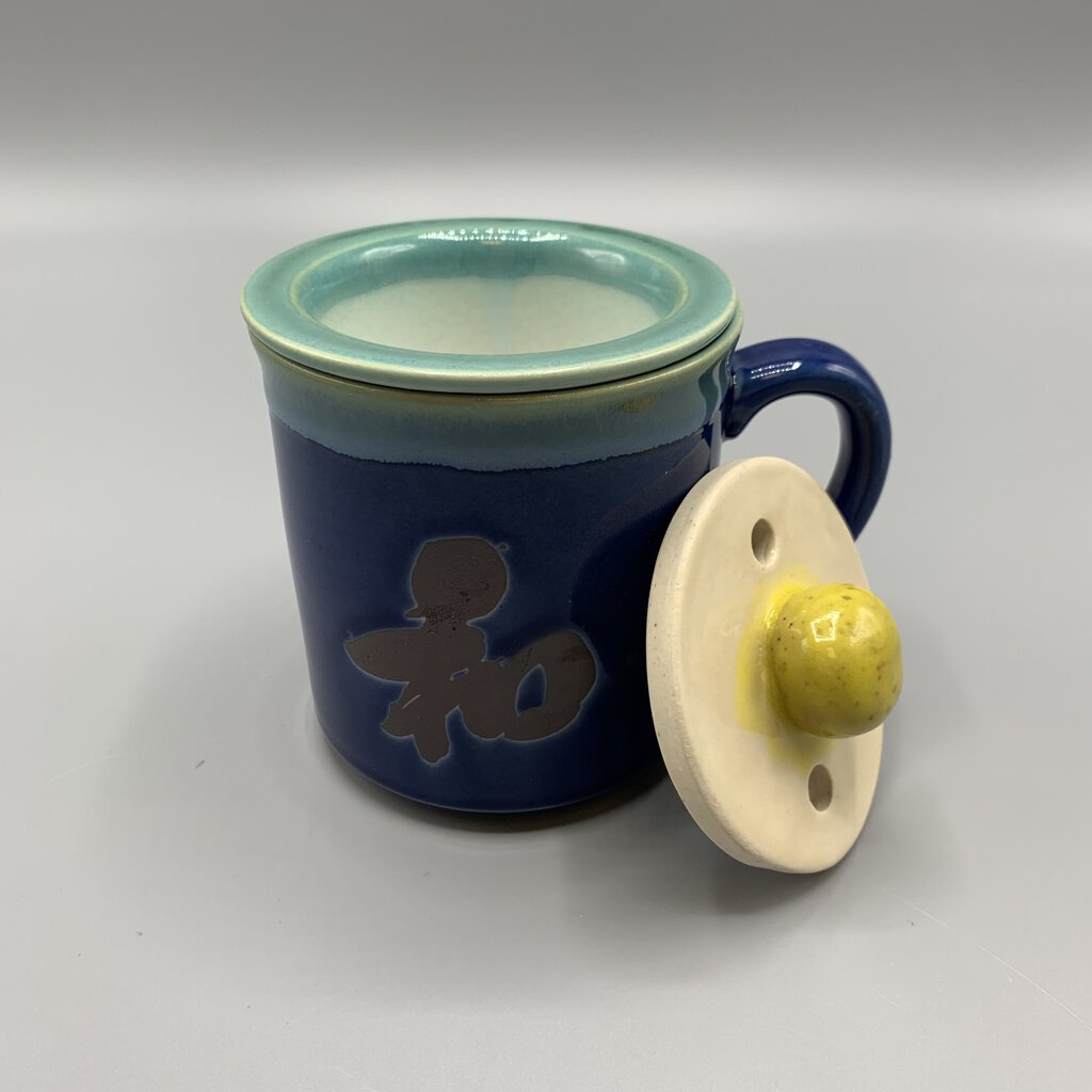 Japanese Tea Mug with Infuser and Lid /hg