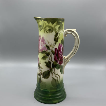 Antique PH Leonard Tankard Pitcher, Vienna Austria /hg