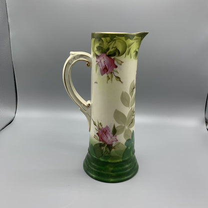 Antique PH Leonard Tankard Pitcher, Vienna Austria /hg