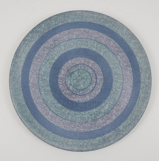 Madeline Originals California Large 15” Platter, “Bullseye” Pattern /g