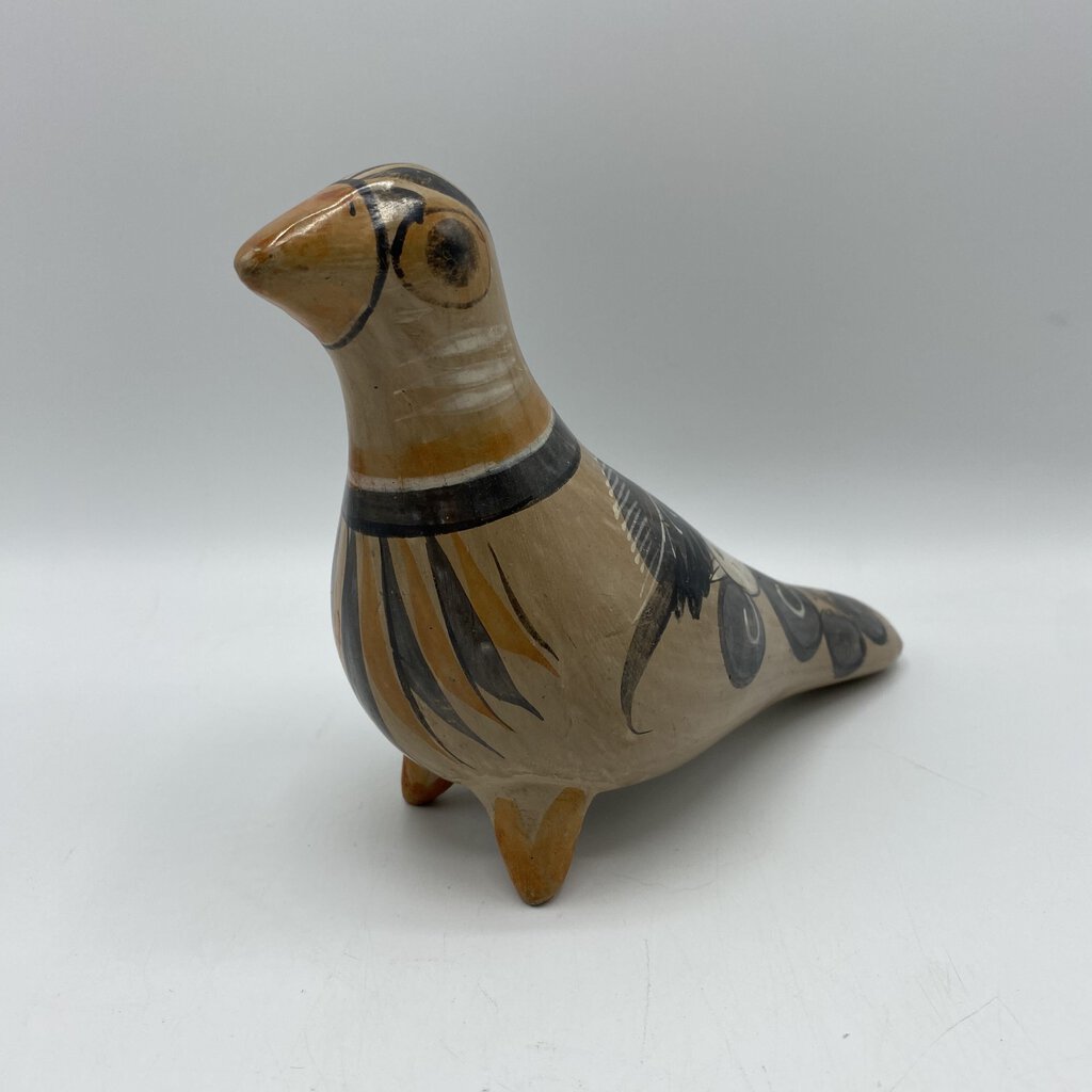 Handmade Tonala Bird Figurine Made in Mexico /bh