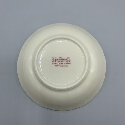 Vintage Syracuse China Company “Pendleton” Fruit Bowls Set/4 /hg