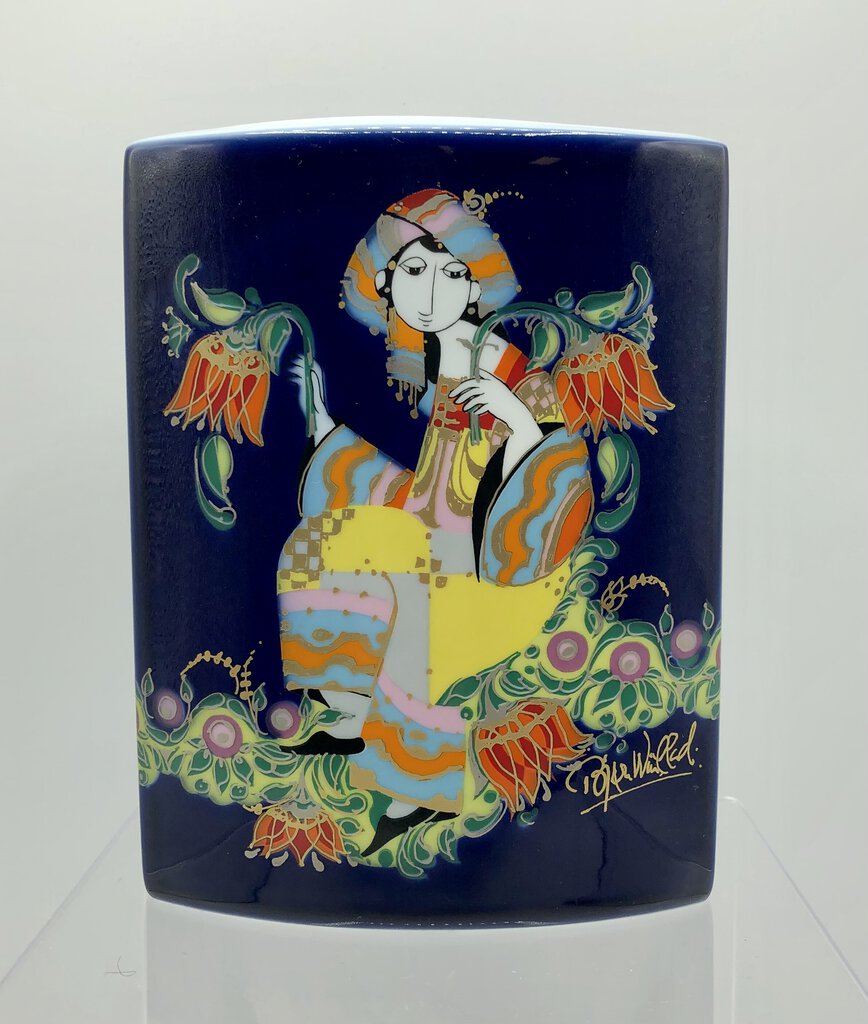 Artful Rosenthal Bjorn Winblad Vase 1001 Nights Series /b