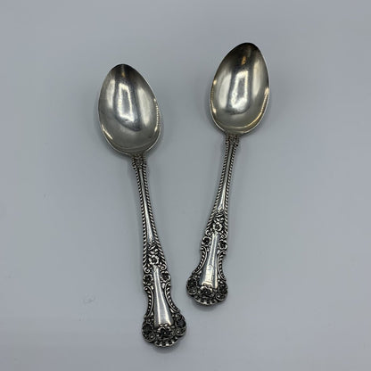 Antique Alvin “Cambridge” Sterling Silver Serving Spoons /hg