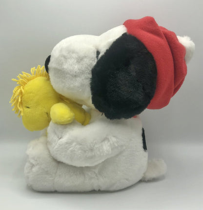 Vintage Hallmark Peanuts Snoopy & Woodstock Plush Toy /b