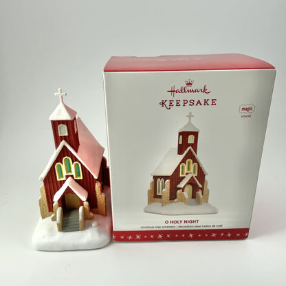 Three Hallmark Keepsake Church Ornaments 2003, 2004, 2016 /cb